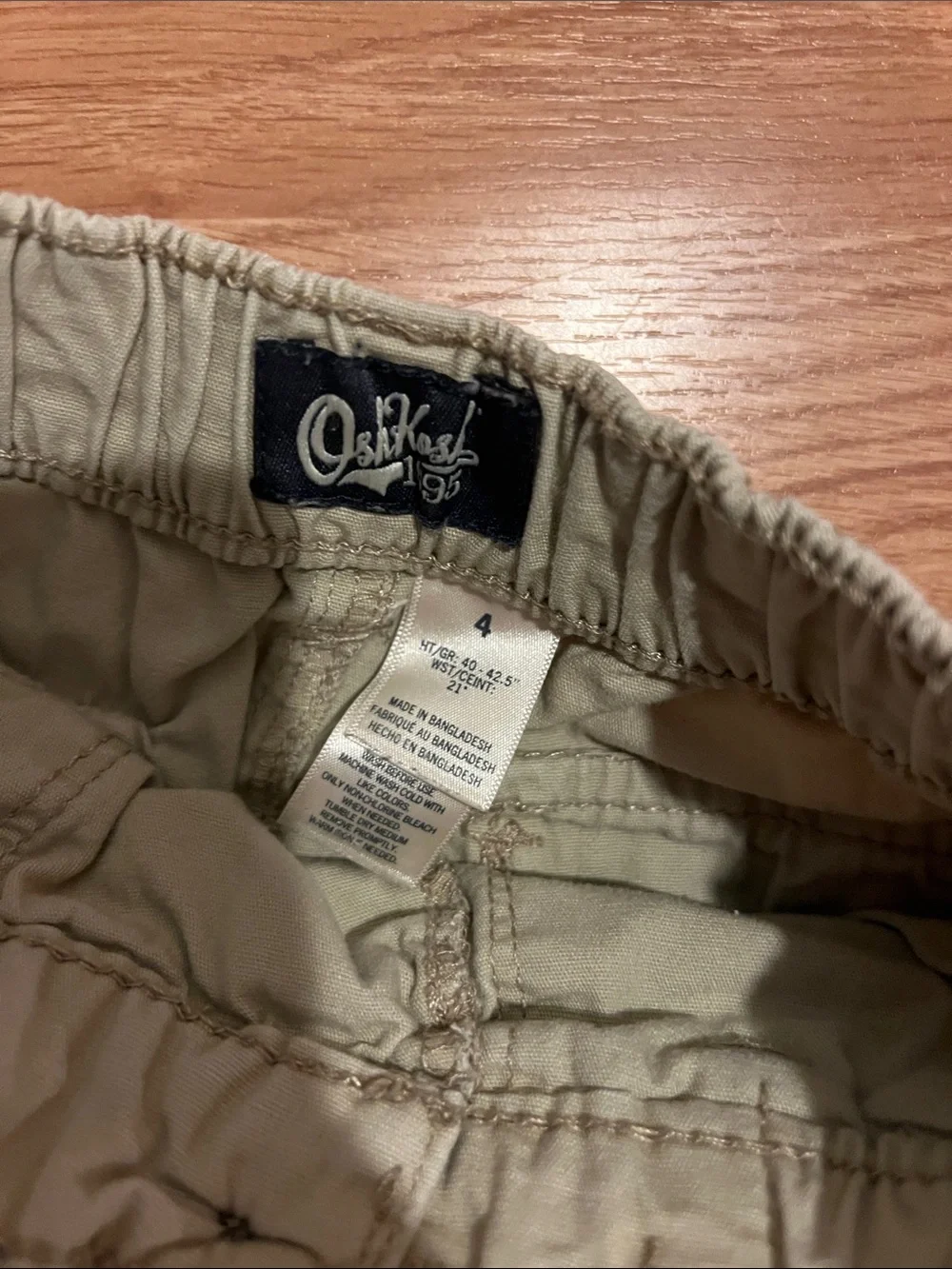 OshKosh Bgosh lightweight tan